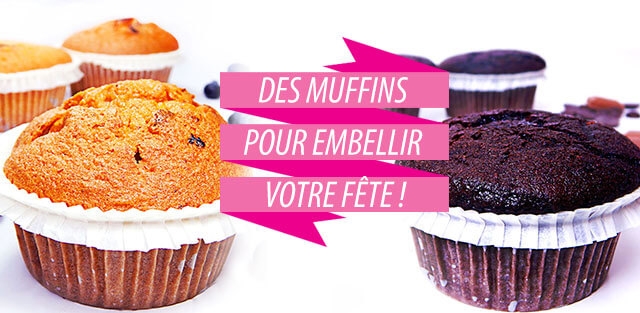 Muffins à commander en ligne