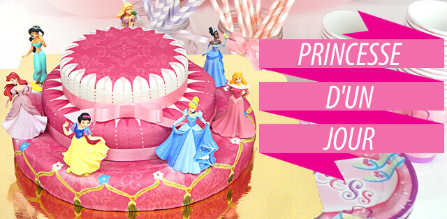 Gâteaux Princesses à commander en ligne !