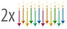 20 bougies