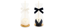 5x Mariée & 5x Marié (Cake-Pops Vanille & Chocolat)