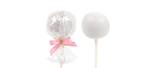 Cake-Pops blancs à la vanille