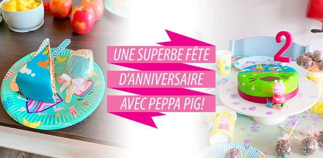 Retrouvez Peppa Pig sur nos gâteaux !