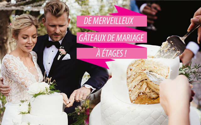 Gâteaux de mariage à commander en ligne !