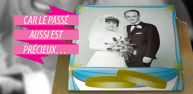 Gâteaux pour vos noces d'argent ou vos noces d'or