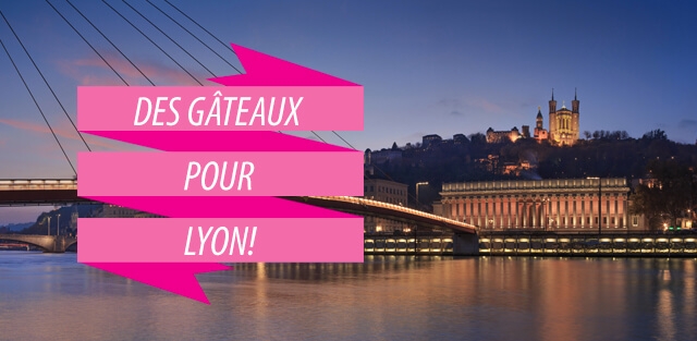 Livraison de gâteaux à Lyon !