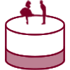 Gâteaux de mariage sobres et épurés