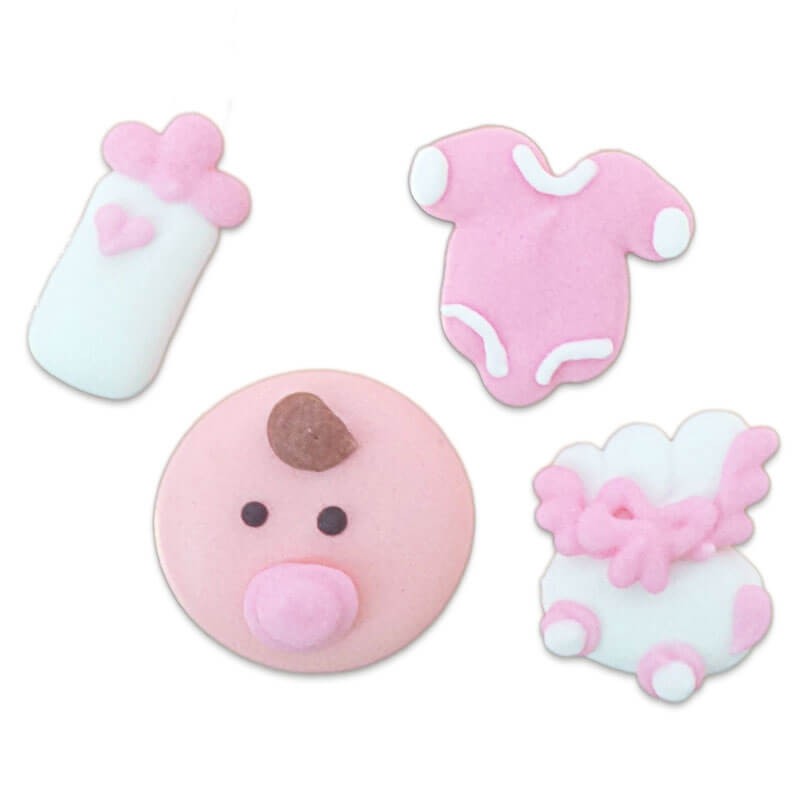Biscuits décorés en forme de jouets pour bébé