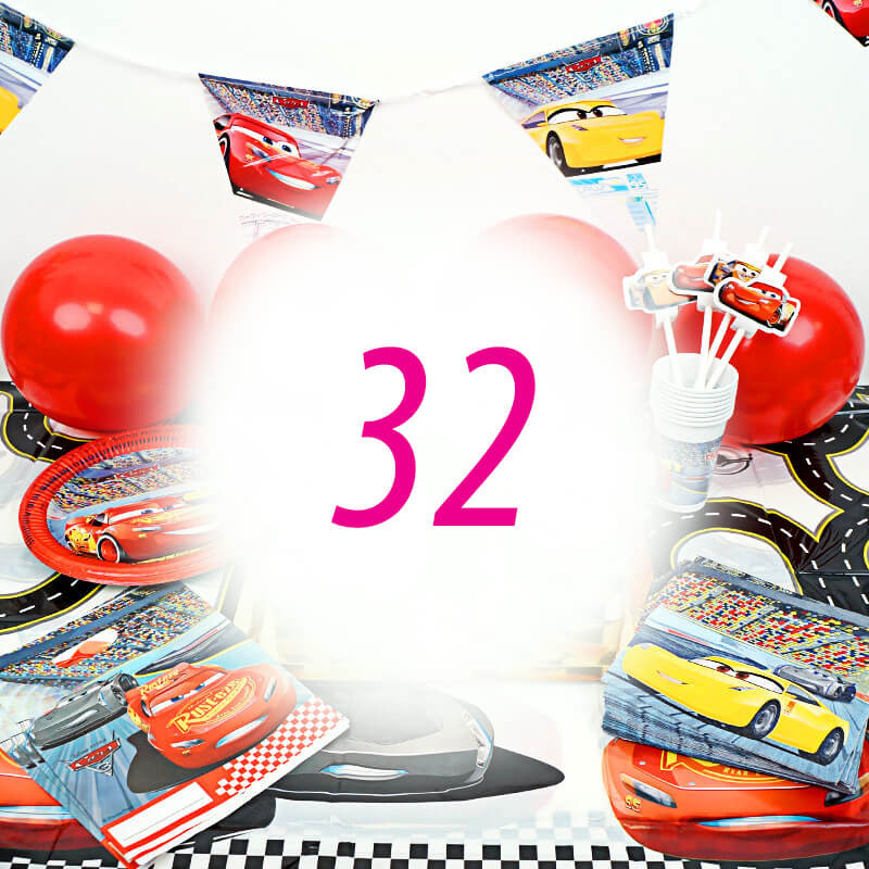 Kit déco anniversaire Cars (32) 🍰