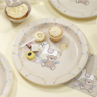 Kit de décoration "Baby Party" (gâteau non inclus)