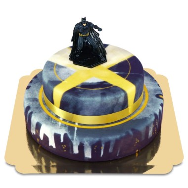 Batman® sur Gâteau Chauve-Souris à deux étages