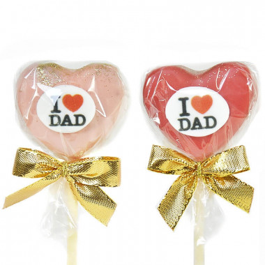 Cake-Pops "I Love Dad" (12 pièces)