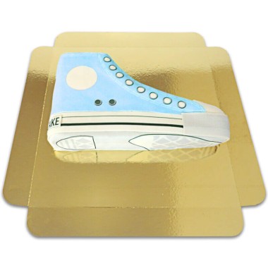 Gâteau Sneakers Bleu