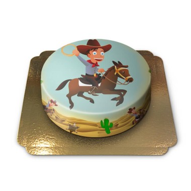 Gâteau cowboy