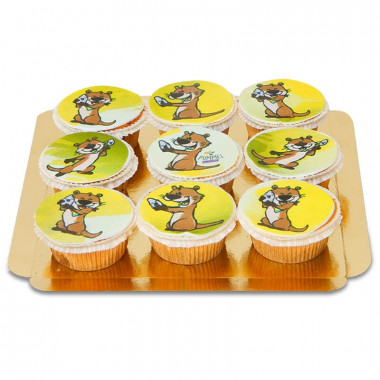 9 Cupcakes Buddy - Chubby Unicorn