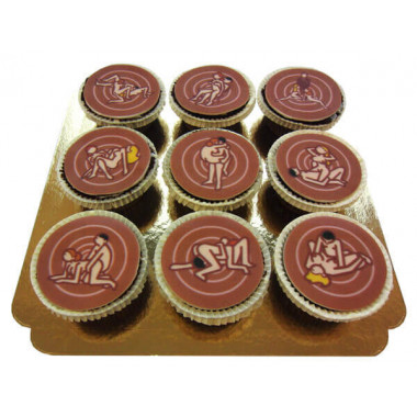 Cupcakes Kamasutra (9 pièces)