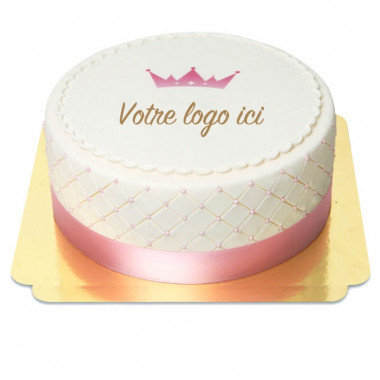 Gâteau Logo Deluxe - double hauteur