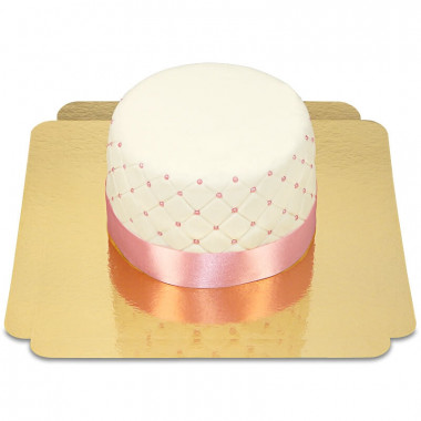 Gâteau "Happy Birthday" Deluxe (plusieurs coloris)
