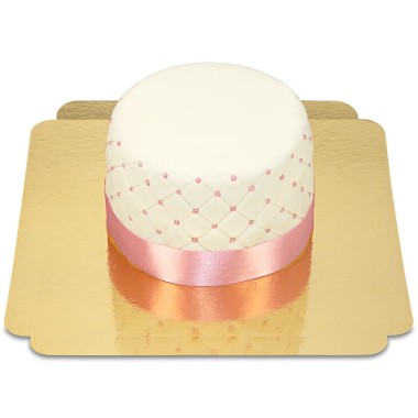 Gâteau "Happy Birthday" Deluxe (plusieurs coloris)