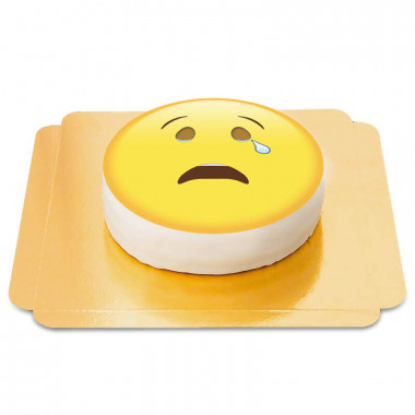 Gâteau Emoji Pleurs