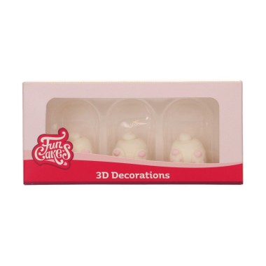 Hasenpopos aus Zucker 3er Set