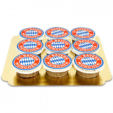 Cupcakes FC Bayern Munich (9 pièces)