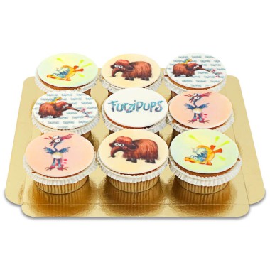 Cupcakes Furzipups (9 pièces)