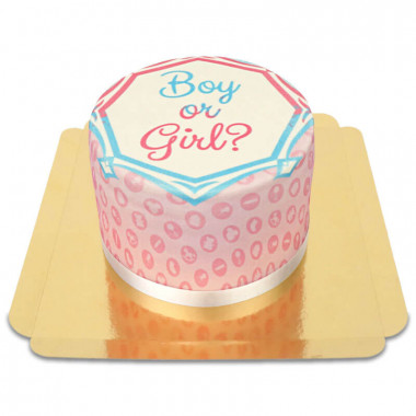 Gâteau Gender Reveal Deluxe 