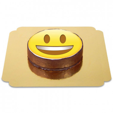 Gâteau Sacher Emoji Heureux