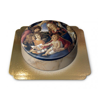 Gâteau Communion La Madone du Magnificat