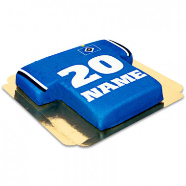 Gâteau Maillot de football Bleu - HSV