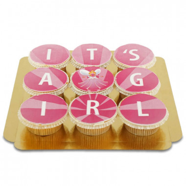 Cupcakes "It's a girl" 