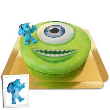 Gâteau Bob le Cyclope avec Figurine Sully