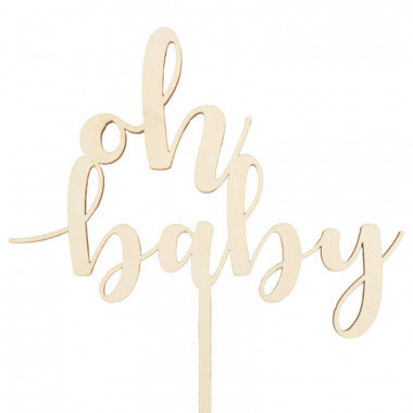 Cake-Topper "Oh Baby"