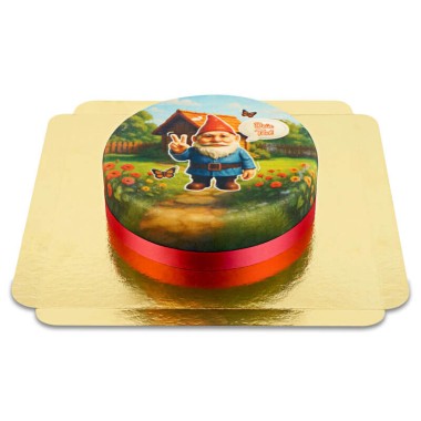 Gâteau Nain de Jardin Peace