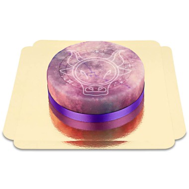 Gâteau signe astrologique du Taureau