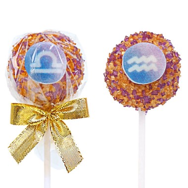 Cake-pops signes astrologiques (12 pièces)