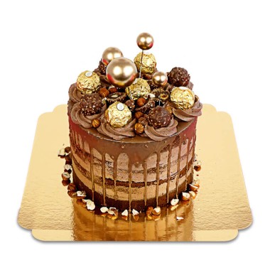 Gâteau avec boules Rocher®