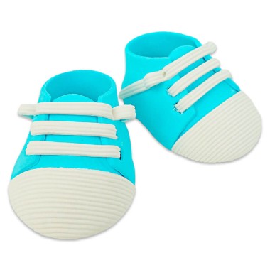 Zucker Schuhe blau