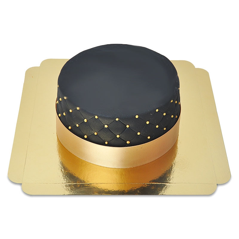 Gâteau Deluxe Noir - double hauteur