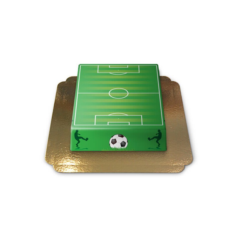 Gâteau terrain de foot