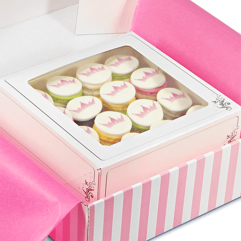Macarons avec logo