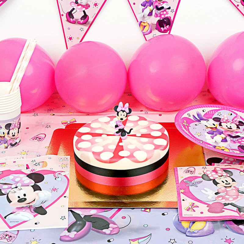 Décoration et Gâteau Anniversaire Minnie - Autourdugâteau.fr