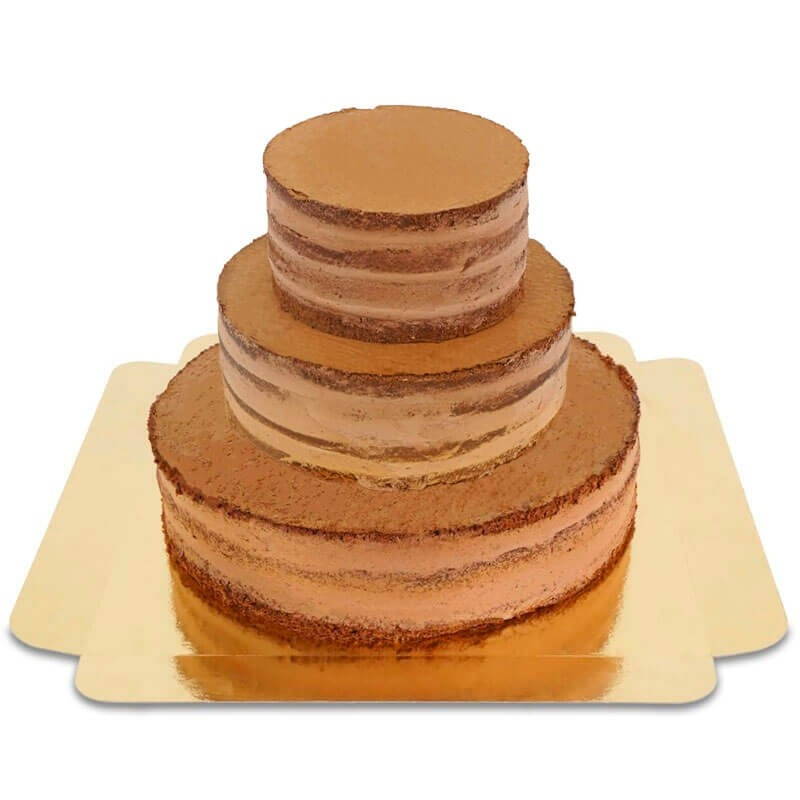 Naked Cake mariage au chocolat