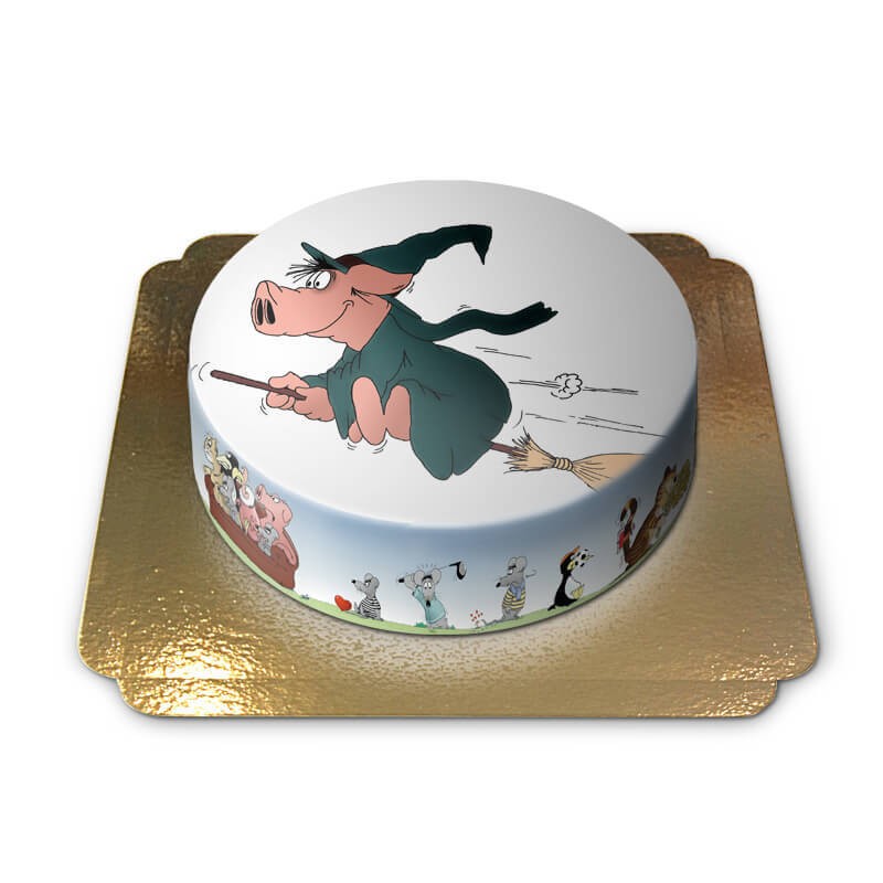 Décoration de gâteau de cochon/ décoration de gâteau de cochon fondant -   France