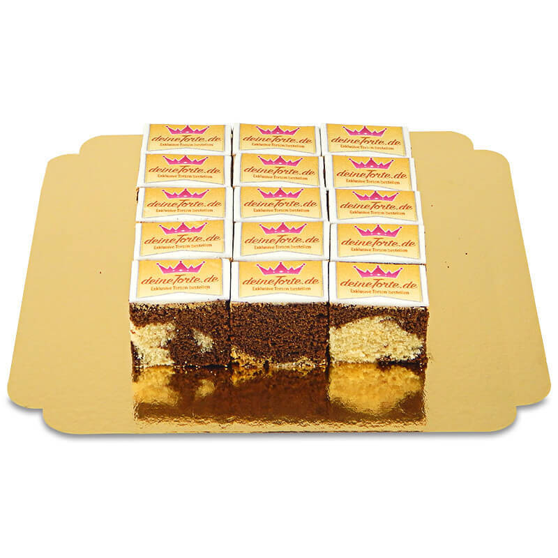 Mini-gâteaux avec logo (15)