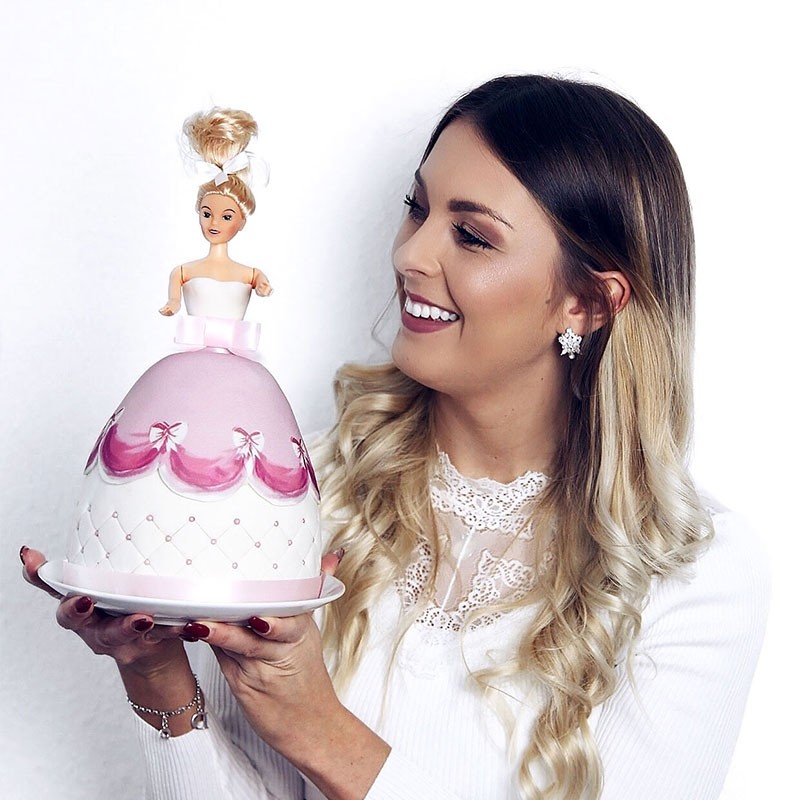 Poupée Princesse à Robe Rose 🍰