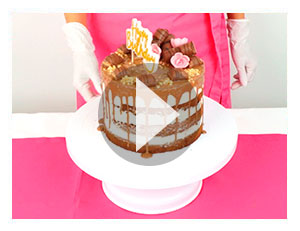 Votre gâteau avec barres Kinder Bueno®️ !