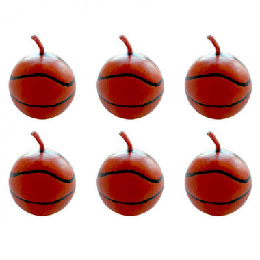 Bougies Basket (6 pièces)