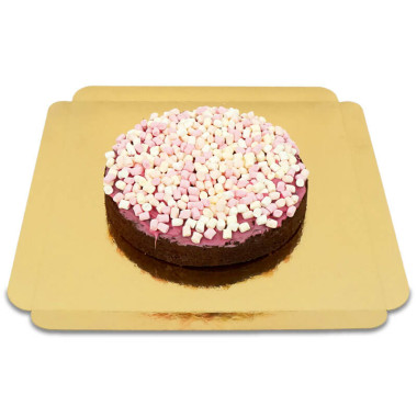 Gâteau Brownie - Décor Marshmallow