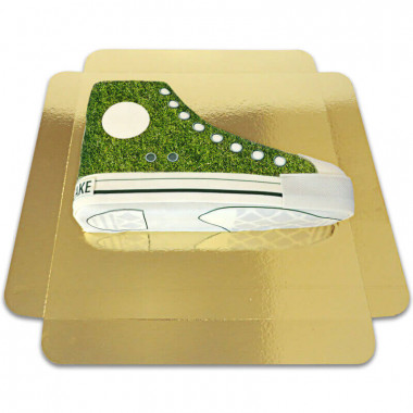 Gâteau Sneaker  Vert gazon